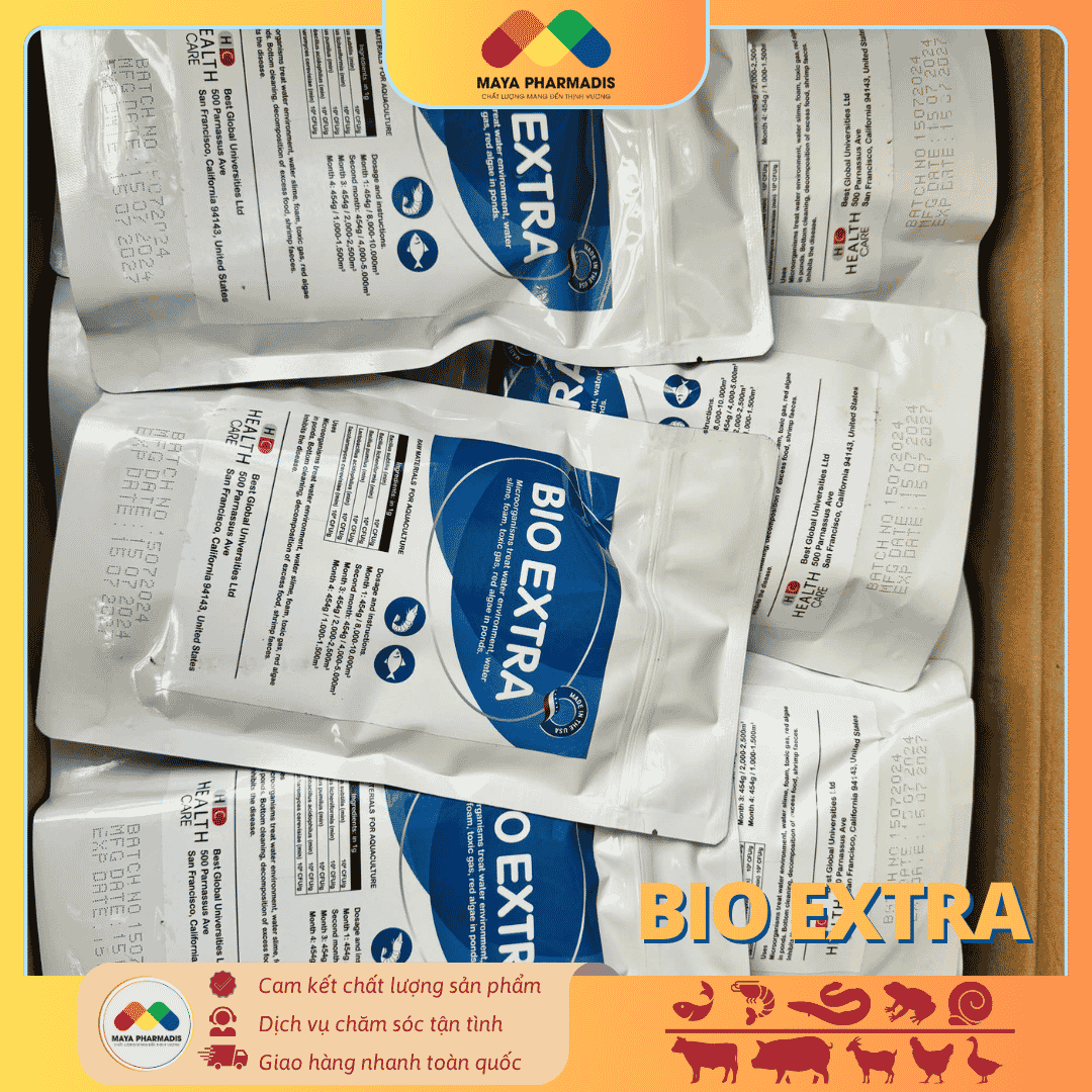 BIO EXTRA Vi sinh xử lý nước và đáy ao nuôi - Ảnh 3