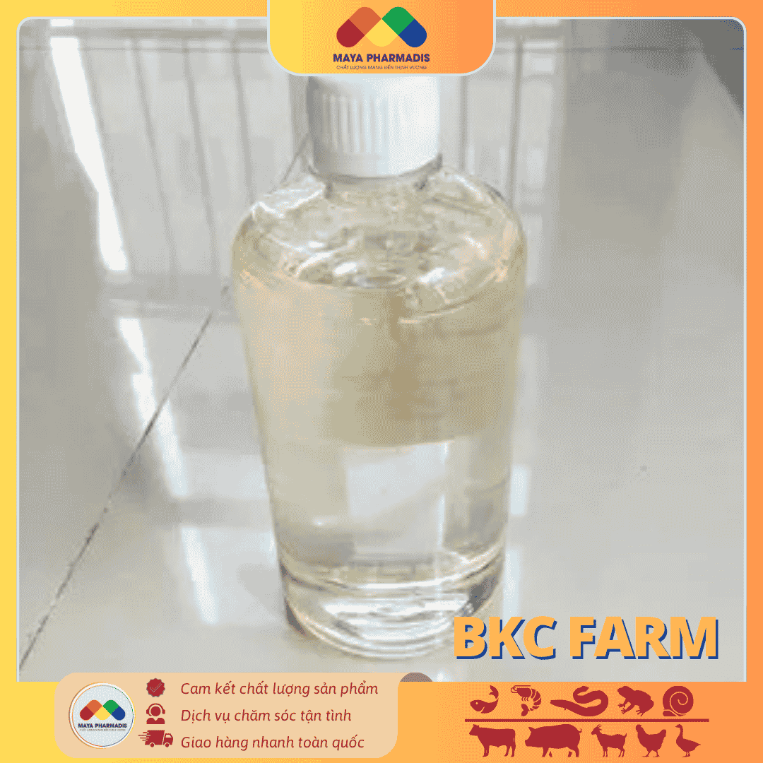 BKC FARM diệt khuẩn dùng trong Nuôi trồng Thủy sản - Ảnh 2